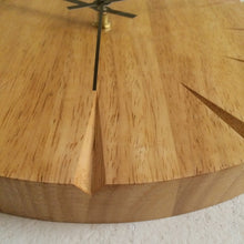 Load image into Gallery viewer, 12" Silent Modern Design Wooden Wall Clock