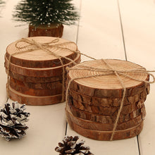 Load image into Gallery viewer, 6pcs Pine Wood Coasters