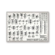 Load image into Gallery viewer, Cocktail Chart Poster