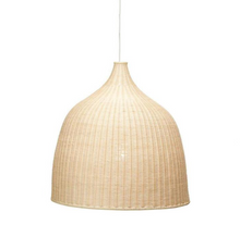 Load image into Gallery viewer, Rattan Bell Pendant