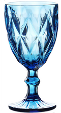 Load image into Gallery viewer, Multicolor Carved Goblet Glasses 300ML