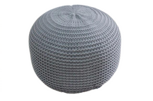 Load image into Gallery viewer, New Style Knitted  Woolen Round Cushion POUF